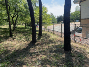 夏井小　獣害防止フェンス