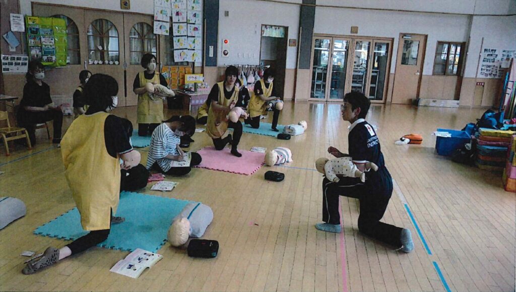 乳幼児の救命講習 ①